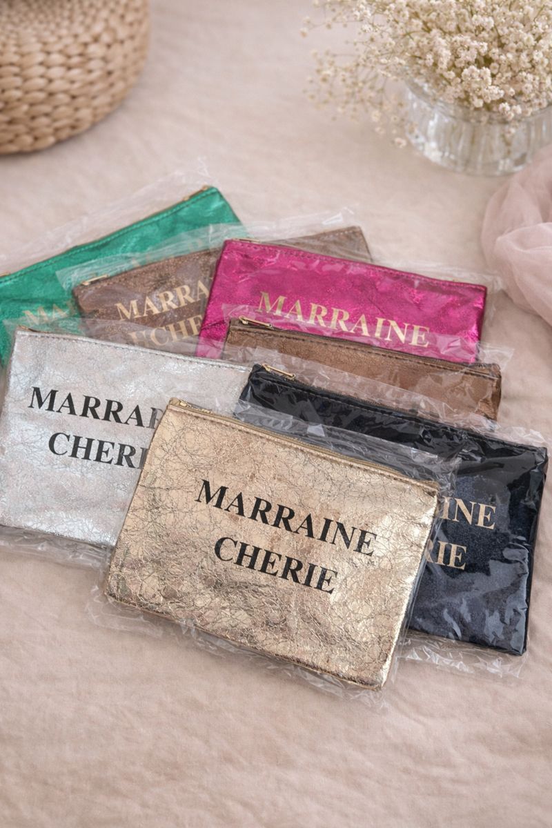 Pochette marraine chérie