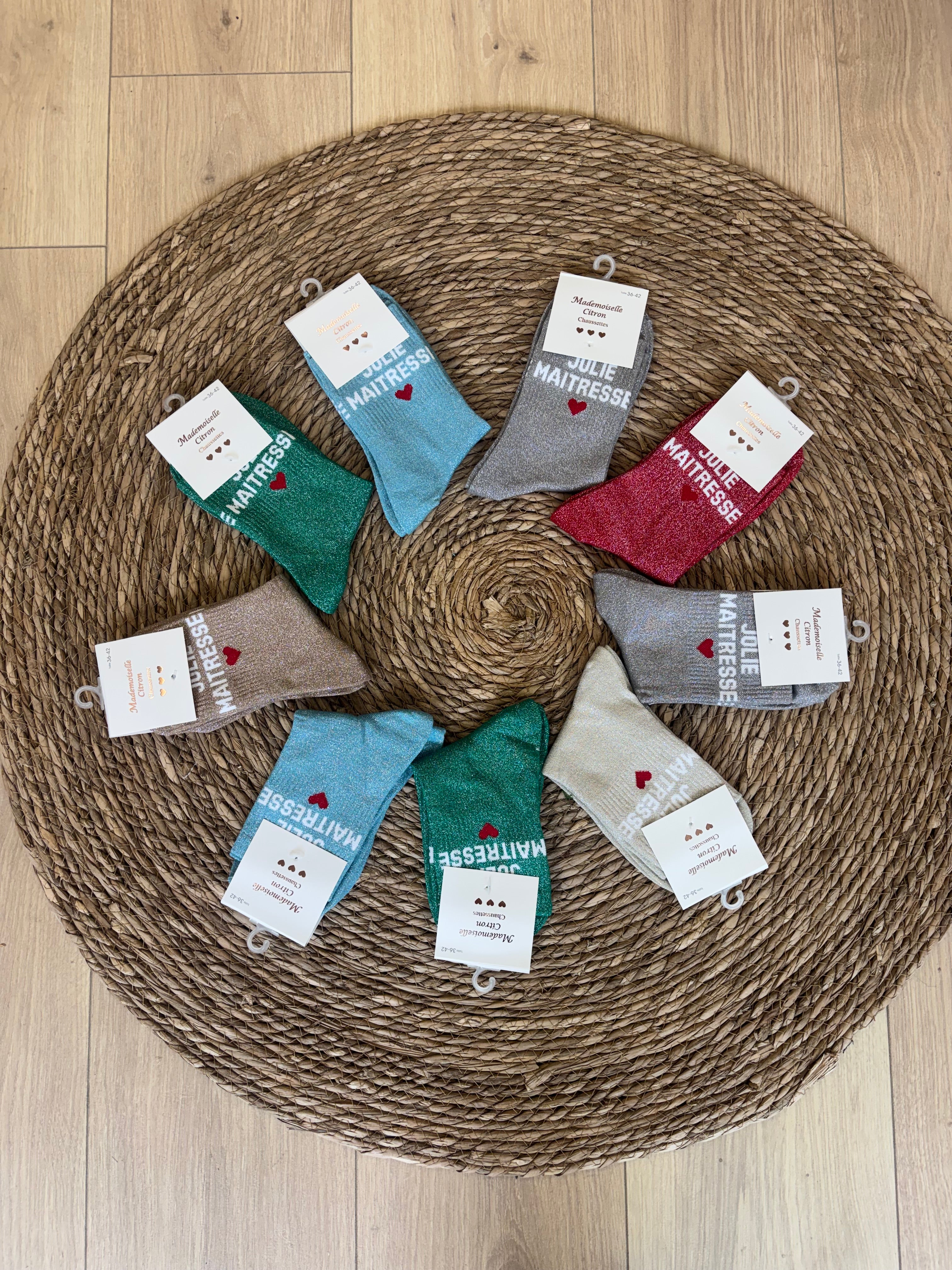 Chaussettes Jolie maîtresse 🧑‍🏫