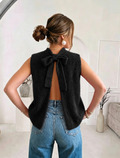 Pull sans manches