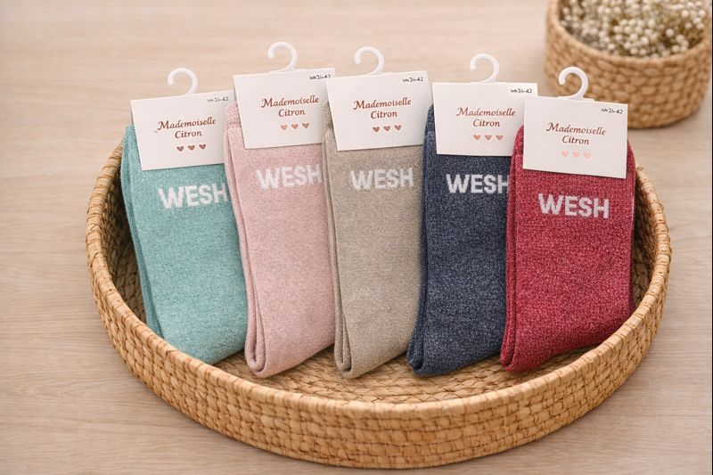 Paire de chaussettes pailletée ✨