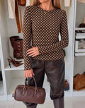 Haut marron